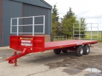 25ft bale trailer